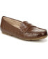 Brown Croco Embossed Faux Leather