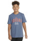 ფოტო #1 პროდუქტის Big Boys Short-Sleeve Cotton USA Graphic T-Shirt