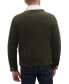 Фото #2 товара Men's Corduroy Bomber Jacket with Sherpa Collar