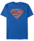 Фото #1 товара DC Men's Superman Man of Steel Graffiti Logo Short Sleeve T-Shirt