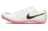 Фото #1 товара Кроссовки беговые Nike Zoom JA Fly 3 черно-бело-розовые / Модель DM2338-100