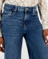 Фото #4 товара Petite High-Rise Wide-Leg Denim Jeans