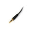 Фото #5 товара StarTech.com 6 ft Slim 3.5mm Stereo Audio Cable - M/M - 3.5mm - Male - 3.5mm - Male - 1.8 m - Black