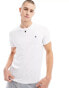 Polo Ralph Lauren lounge t-shirt in white with logo