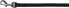 Trixie Smycz Premium podwójna - Czarna 1.2 cm XS