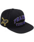 Фото #2 товара Men's Black Prairie View A&M Panthers Arch Over Logo Evergreen Snapback Hat