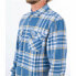 Фото #4 товара Рубашка с длинным рукавом мужская Hurley Santa Cruz Синий