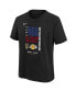 ფოტო #3 პროდუქტის Big Boys Black Los Angeles Lakers 2023 NBA In-Season Tournament Champions Locker Room T-shirt