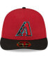 Men's Red, Black Arizona Diamondbacks Home Authentic Collection On-Field Low Profile 59FIFTY Fitted Hat Красный, 8 - фото #2