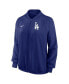 Women's Royal Los Angeles Dodgers Authentic Collection Team Raglan Performance Full-Zip Jacket