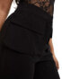 Фото #5 товара Extro & Vert cargo pocket detail trouser in black