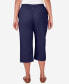 Фото #2 товара Women's All American Twill Capri with Pockets Pants