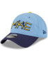 ფოტო #2 პროდუქტის Men's Powder Blue Milwaukee Brewers City Connect 9TWENTY Adjustable Hat