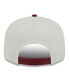 Фото #4 товара Men's Cream, Burgundy Washington Commanders City Originals 9FIFTY Snapback Hat