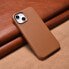 Фото #13 товара Etui z naturalnej skóry do iPhone 14 MagSafe Case Leather pokrowiec jasny brąz