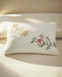 Фото #7 товара Embroidered flower cushion cover