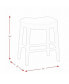 Фото #7 товара Bowen 24" Backless Counter Height Stool