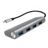 Фото #1 товара LogiLink UA0309 - USB 3.2 Gen 1 (3.1 Gen 1) Type-C - USB 3.2 Gen 1 (3.1 Gen 1) Type-A - 5000 Mbit/s - Grey - Android,Chrome
