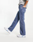 Фото #8 товара Urban Revivo straight leg jeans in blue