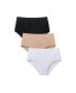 Plus Size 3-Pack Odor Control Brief