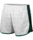 Women's White, Black Michigan State Spartans The Plastics Geo Print Shorts