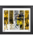 Фото #1 товара Najee Harris Pittsburgh Steelers Framed 15" x 17" Player Panel Collage