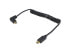 Фото #2 товара Equip USB 2.0 C to C 90°angled Coiled Cable - M/M - 1 m - 1 m - USB C - USB C - USB 2.0 - 480 Mbit/s - Black