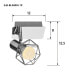 Фото #4 товара Activejet AJE-BLANKA 1P spot lamp - Recessed - 1 bulb(s) - E14 - IP20 - Silver