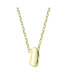 14K Gold Plated Assymetrical Necklace for Kids/Teens