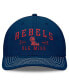 Фото #1 товара Men's Navy Ole Miss Rebels Carson Trucker Adjustable Hat