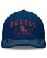 Фото #2 товара Men's Navy Ole Miss Rebels Carson Trucker Adjustable Hat