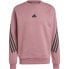 ADIDAS Future Icons 3 Stripes Crew sweatshirt Preloved Crimson, 3XL - фото #4