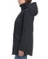 ფოტო #3 პროდუქტის Women's Hooded Stand-Collar Quilted Coat