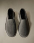 Minimalist leather babouche slippers