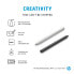 Фото #3 товара HP Rechargeable MPP 2.0 Tilt Pen (Black) - Notebook - HP - Black - 1 month(s) - 10 g - 149.5 mm