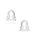 ფოტო #2 პროდუქტის Mini Dainty Circle Celestial 12 Constellation Tiny Astrology Horoscope Zodiac Stud Earrings For Women .925 Sterling Silver 12 Birthday Months