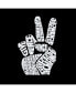 Фото #4 товара Men's Word Art T-Shirt - Peace Fingers