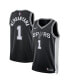 Фото #2 товара Мужская футболка Nike Виктор Вембаньяма Сан-Антонио Сперс 2023 NBA Draft - Эйкон.
