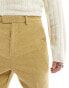 Фото #2 товара ASOS DESIGN smart high waist flared wool mix trousers in stone