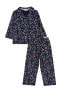 Kız Çocuk Pijama Takımı 2-5 Yaş Lacivert