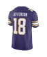 ფოტო #3 პროდუქტის Men's Justin Jefferson Minnesota Vikings Alternate Vapor F.U.S.E. Limited Jersey