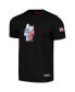 ფოტო #3 პროდუქტის Men's Black Peanuts Freedom House T-shirt