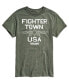 Фото #1 товара Men's Top Gun Fighter Town Printed T-shirt