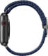 Фото #2 товара Аксессуар для умных часов Uniq Apple Watch 40/38mm Aspen плетеный сине/оксфордский синий