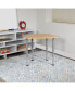 Фото #2 товара Hex Collaborative Adjustable Student Desk - Home And Classroom