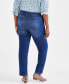Фото #2 товара Plus Size High-Rise Straight-Leg Jeans, Created for Macy's