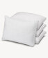 Фото #1 товара Gussetted Soft Plush Down Alternative Stomach Sleeper Pillow, King - Set of 4