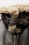 Фото #8 товара Двусторонняя куртка в байкерском стиле — zw collection ZARA