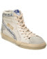 Golden Goose Slide Leather & Suede High-Top Sneaker Women's