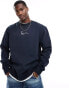 Karl Kani small signature sweatshirt in navy